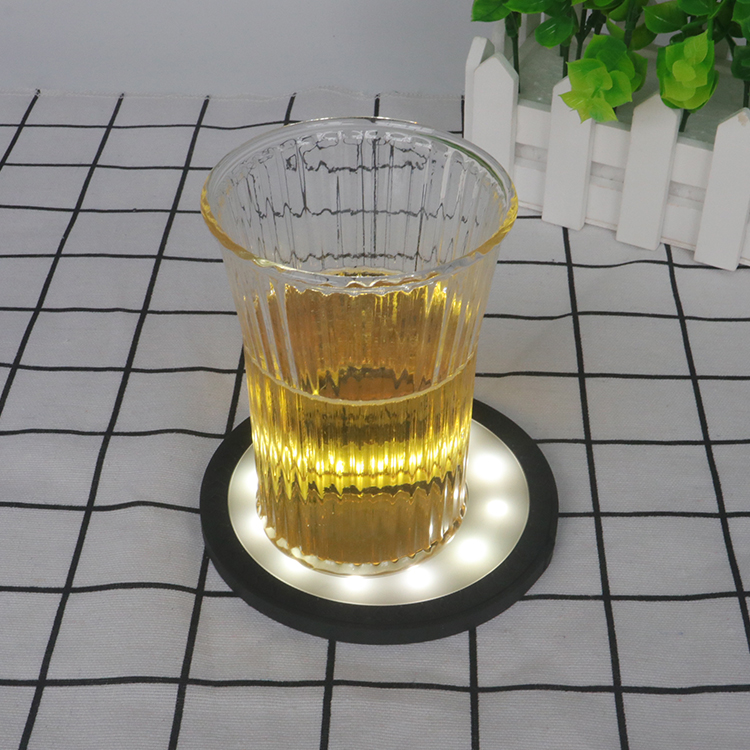 多彩LED燈杯墊硅膠制品硅膠墊支持硅膠制品定制 多彩LED燈杯墊硅膠制品硅膠墊支持硅膠制品定制