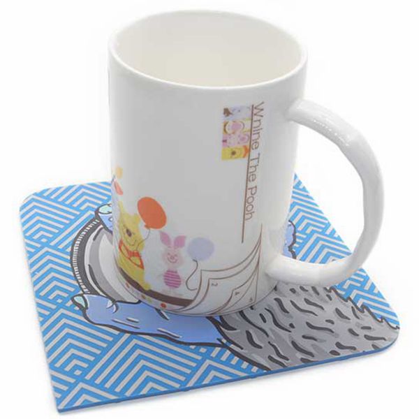 硅膠墊放置水杯示意圖