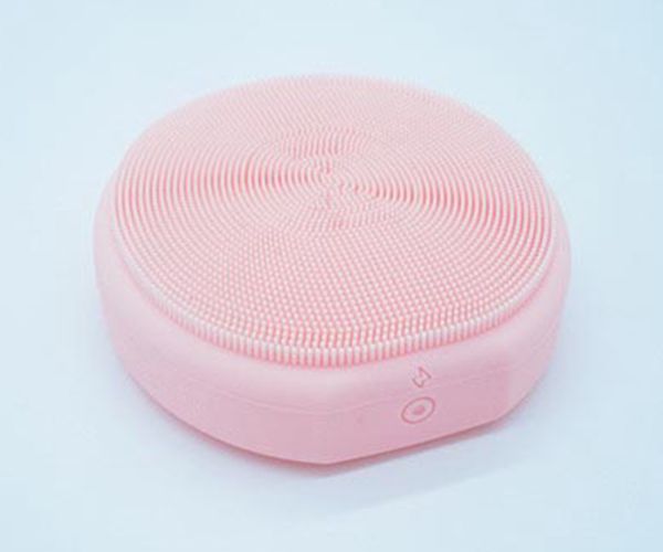 硅膠雙頭洗臉刷，有機硅膠潔面刷頭-硅膠刷