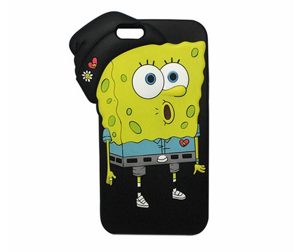 卡通動物硅膠手機(jī)殼，全包防摔手機(jī)套-硅膠套