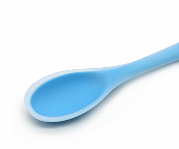 嬰兒軟硅膠勺子，寶寶用硅膠飯勺