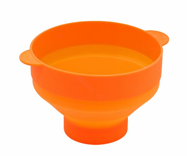 旅游硅膠折疊碗，戶外便攜硅膠折疊餐具