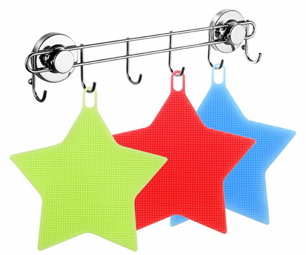 雙面硅膠洗碗廚具刷加厚耐用高效清潔 雙面硅膠洗碗廚具刷加厚耐用高效清潔